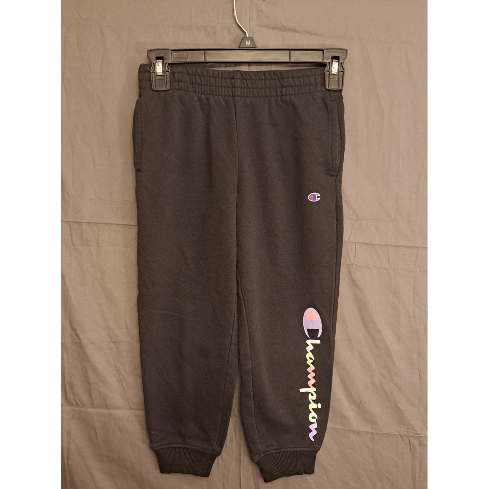 Champion Jogger Pants Youth Size 6/7 Black